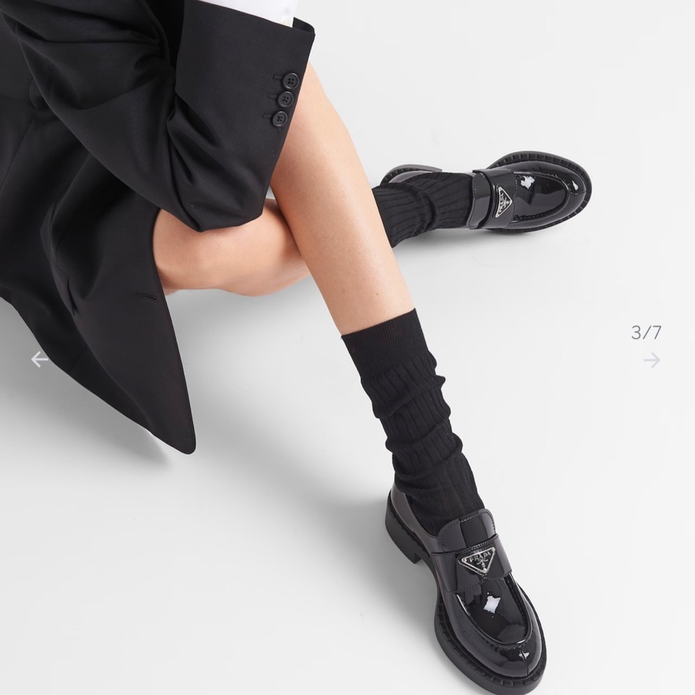 Prada loafers size 37